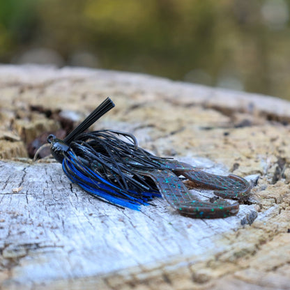 Reaction Tackle Lead Swim Jigs – Premium Weedless Bass Fishing Lures - 3 Pack - New - The Snag Bin