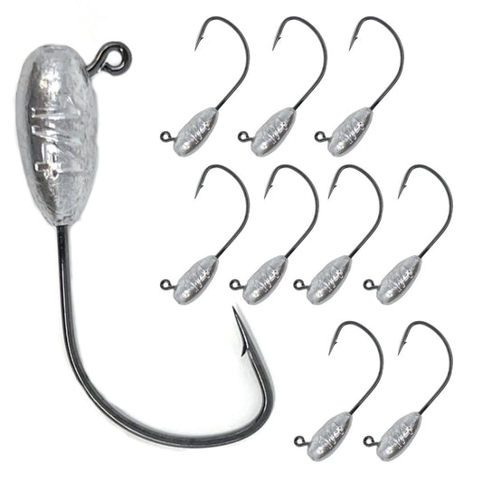 Reaction Tackle Lead Tube Jig Heads - 10 - Pack - The Snag Bin