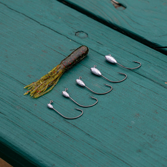 Reaction Tackle Lead Tube Jig Heads - 10 - Pack - The Snag Bin