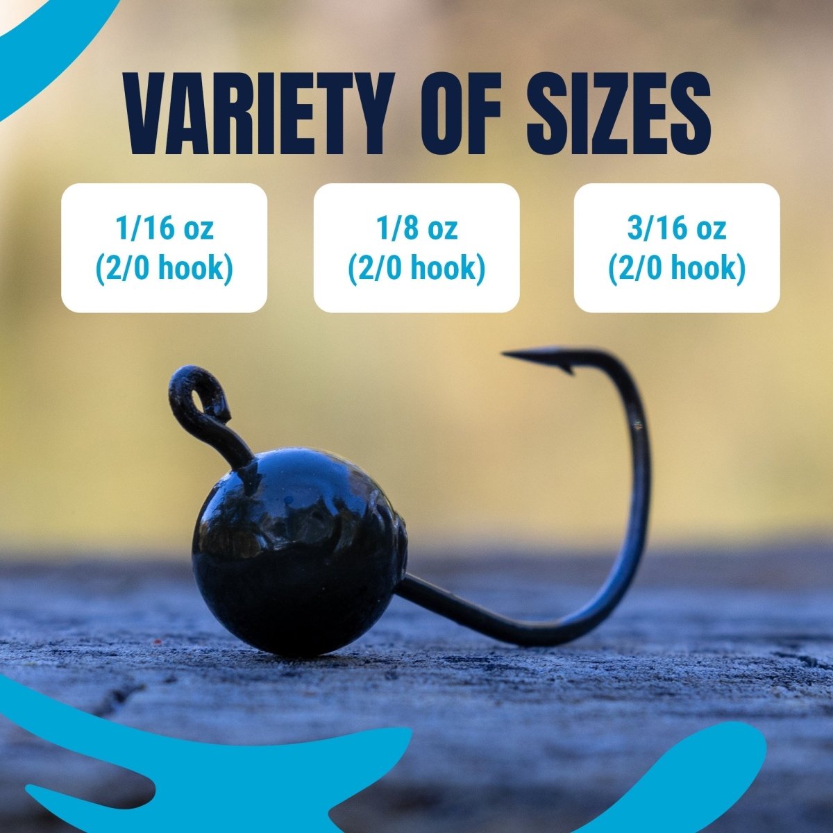 Reaction Tackle Lead Wacky Jigs - 10 - PACK - Ultra Sharp - New - The Snag Bin