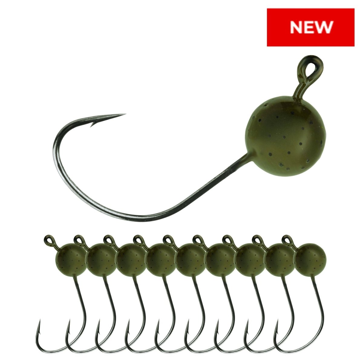 Reaction Tackle Lead Wacky Jigs - 10 - PACK - Ultra Sharp - New - The Snag Bin