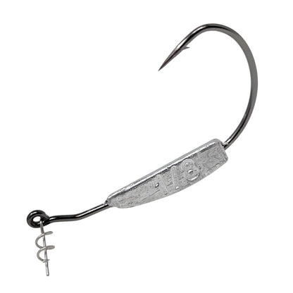 Reaction Tackle Lead Weighted Swimbait Hooks (10 - PACK) - The Snag Bin