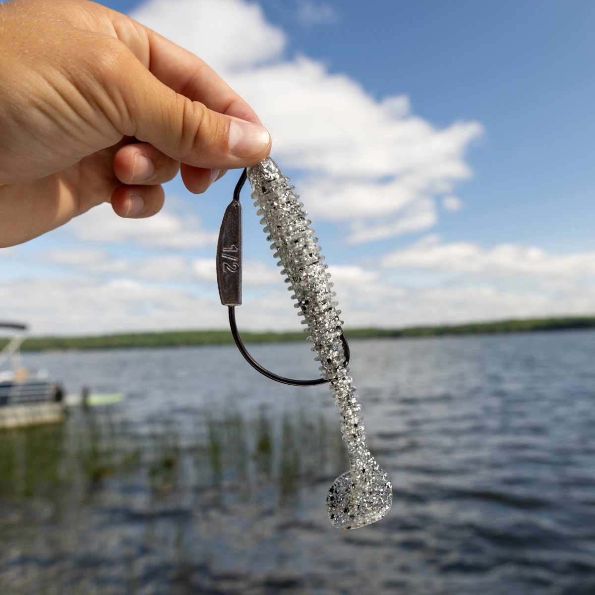 Reaction Tackle Lead Weighted Swimbait Hooks (10 - PACK) - The Snag Bin