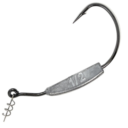 Reaction Tackle Lead Weighted Swimbait Hooks (10 - PACK) - The Snag Bin