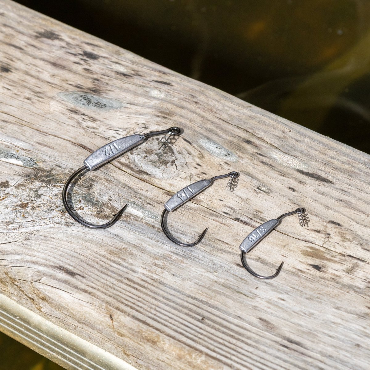 Reaction Tackle Lead Weighted Swimbait Hooks (10 - PACK) - The Snag Bin
