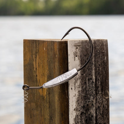 Reaction Tackle Lead Weighted Swimbait Hooks (10 - PACK) - The Snag Bin