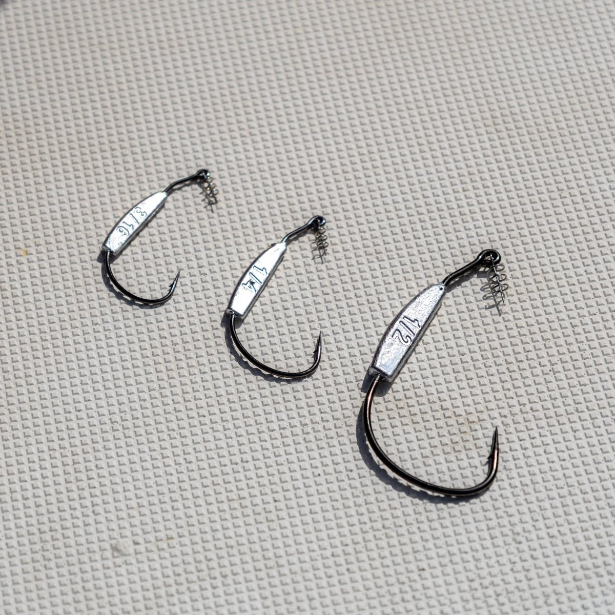 Reaction Tackle Lead Weighted Swimbait Hooks (10 - PACK) - The Snag Bin