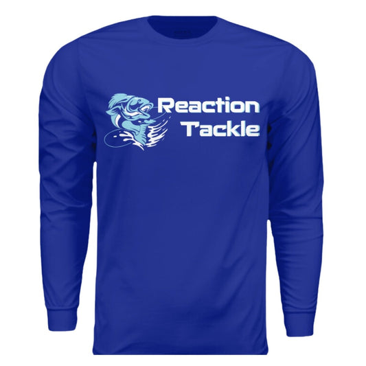 Reaction Tackle Long Sleeve UV Rated Fishing Shirt - The Snag Bin