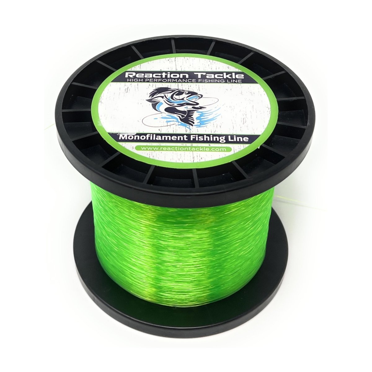 Reaction Tackle Nylon Monofilament Fishing Line - 1 Pound Jumbo Spools - The Snag Bin