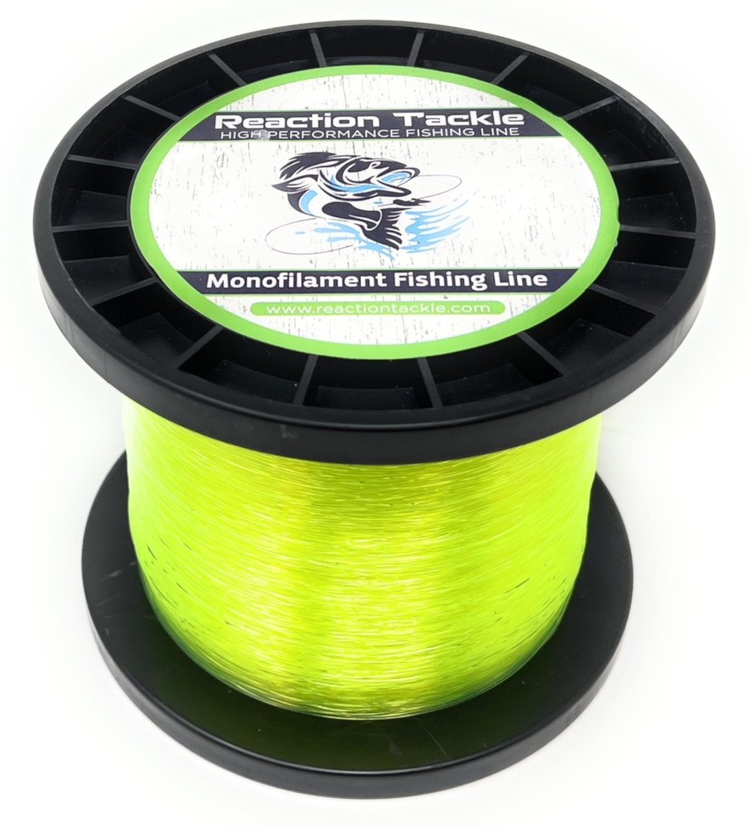 Reaction Tackle Nylon Monofilament Fishing Line - 1 Pound Jumbo Spools - The Snag Bin