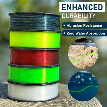 Reaction Tackle Nylon Monofilament Fishing Line 350 yard spools - The Snag Bin