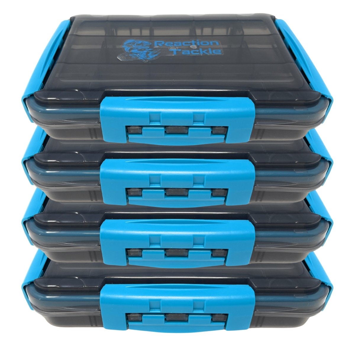Reaction Tackle Premium Tackle Tray - High Performance and Waterproof with 3 Resilient Clips - The Snag Bin