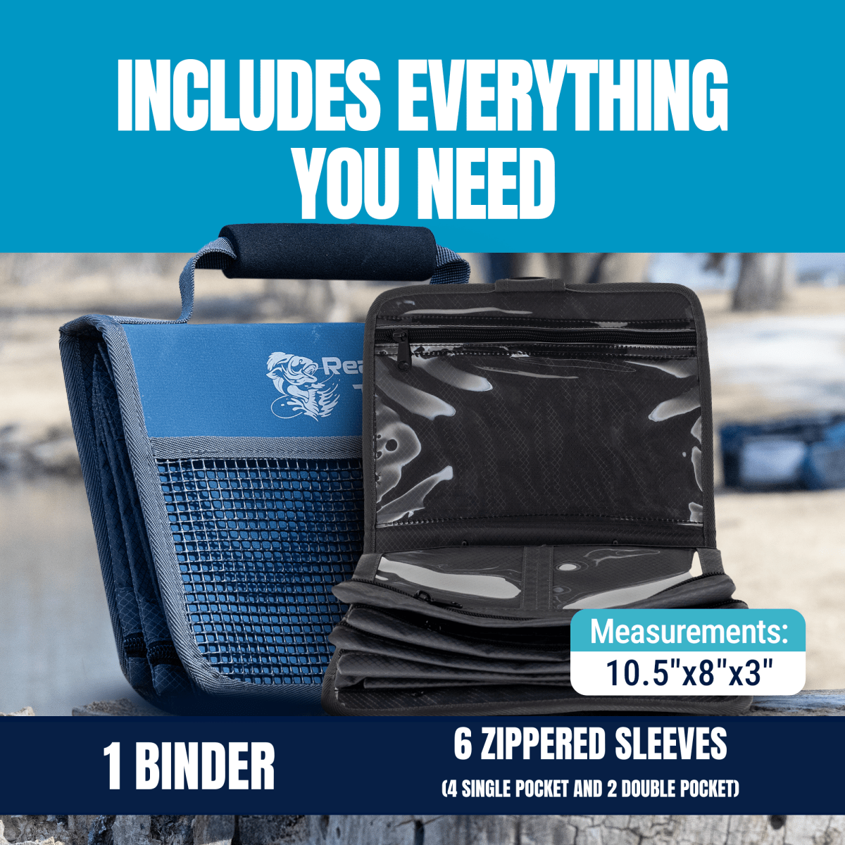 Reaction Tackle Speed Binder and Tackle Storage - New - The Snag Bin