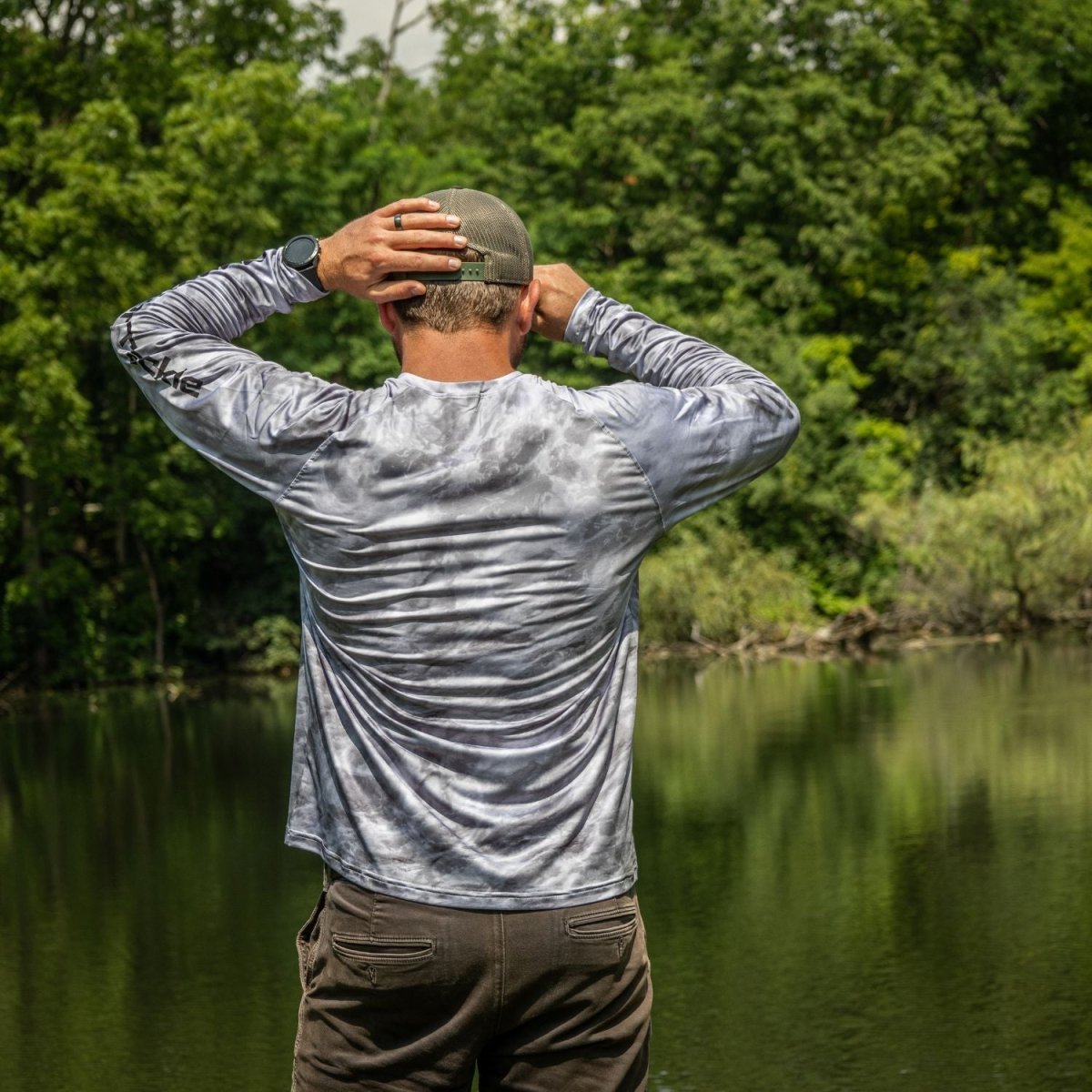 Reaction Tackle SPF UPF 50+ Long Sleeve Fishing Shirt - The Snag Bin