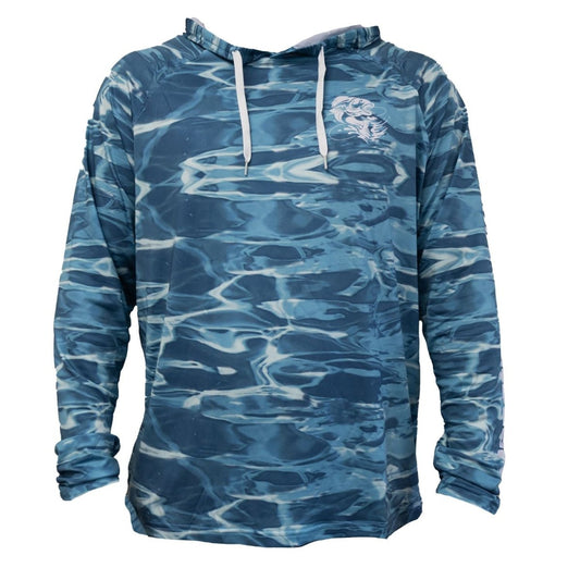 Reaction Tackle SPF UPF 50+ Long Sleeve Hooded Fishing Shirt - The Snag Bin