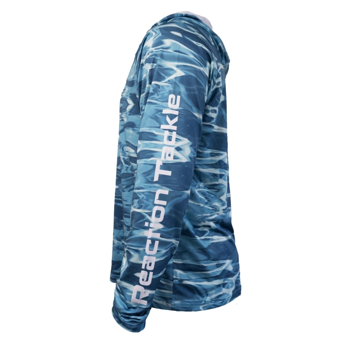 Reaction Tackle SPF UPF 50+ Long Sleeve Hooded Fishing Shirt - The Snag Bin