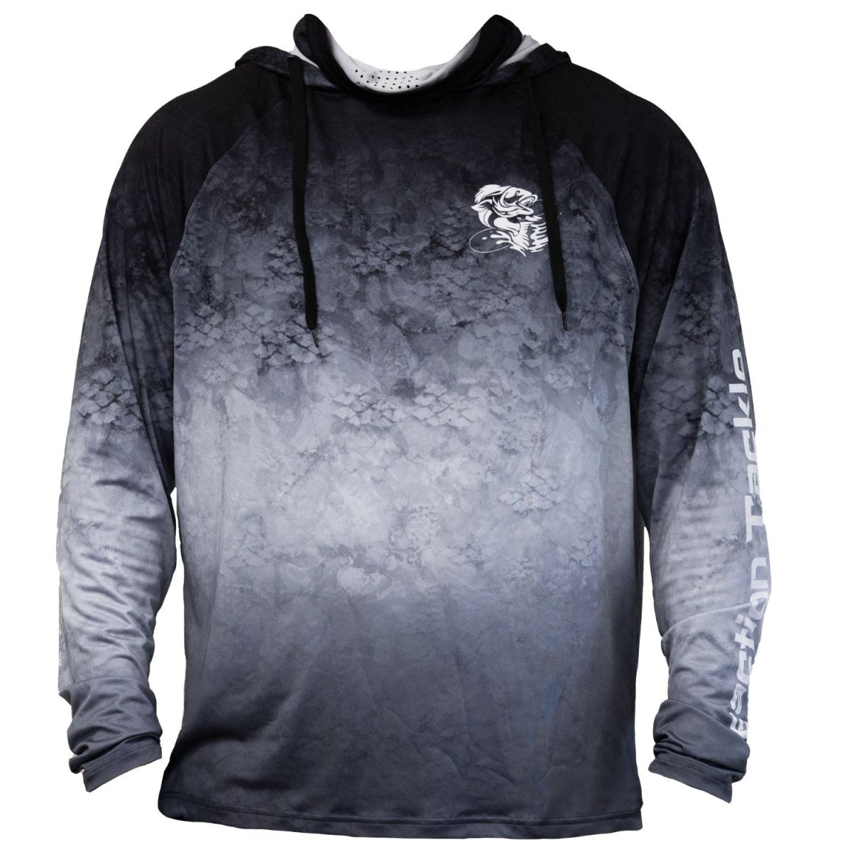 Reaction Tackle SPF UPF 50+ Long Sleeve/Hood/Gaiter Fishing Shirt - The Snag Bin