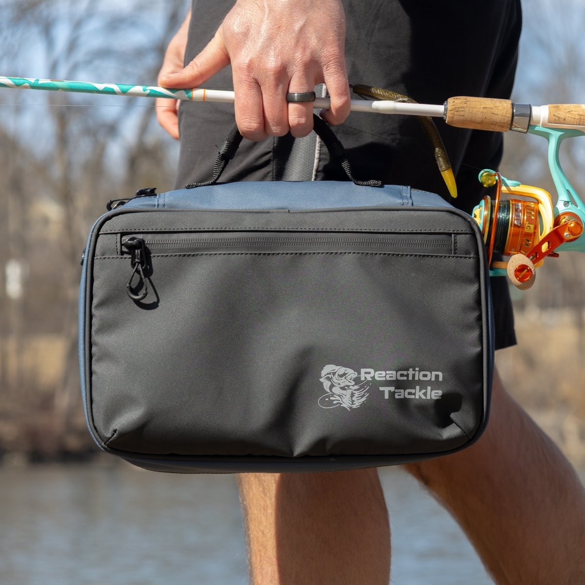 Reaction Tackle Splash Proof Bait Binder and Tackle Storage - New - The Snag Bin