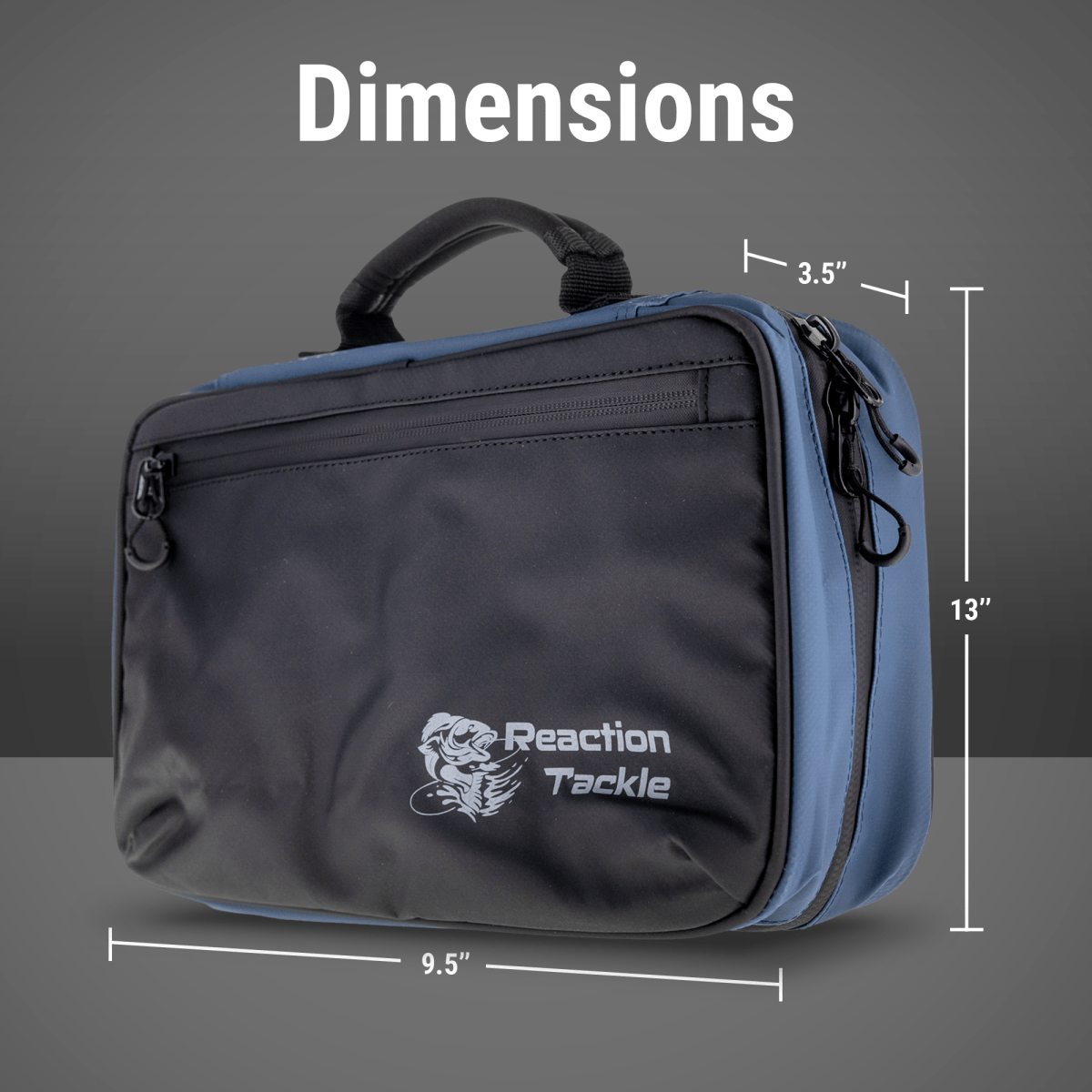 Reaction Tackle Splash Proof Bait Binder and Tackle Storage - New - The Snag Bin