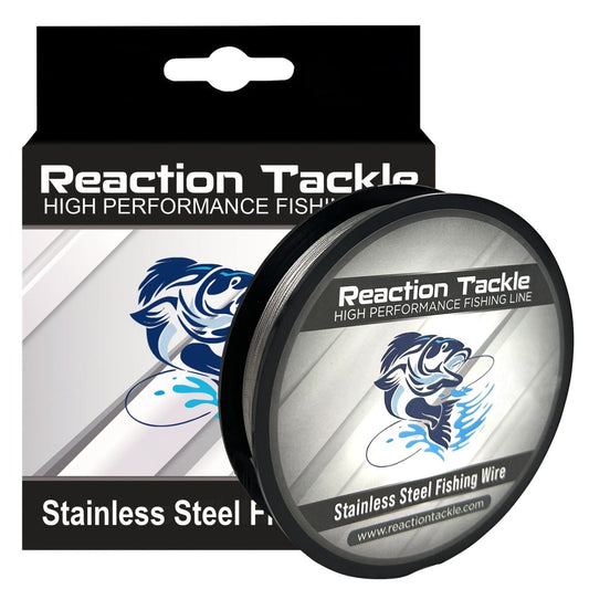 Reaction Tackle Stainless Steel Trolling Line 30LB - The Snag Bin