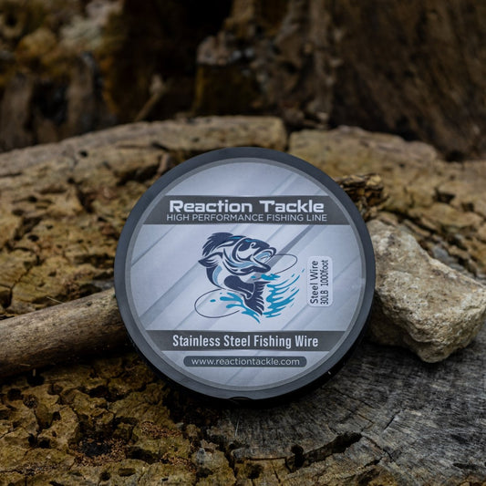 Reaction Tackle Stainless Steel Trolling Line 30LB - The Snag Bin