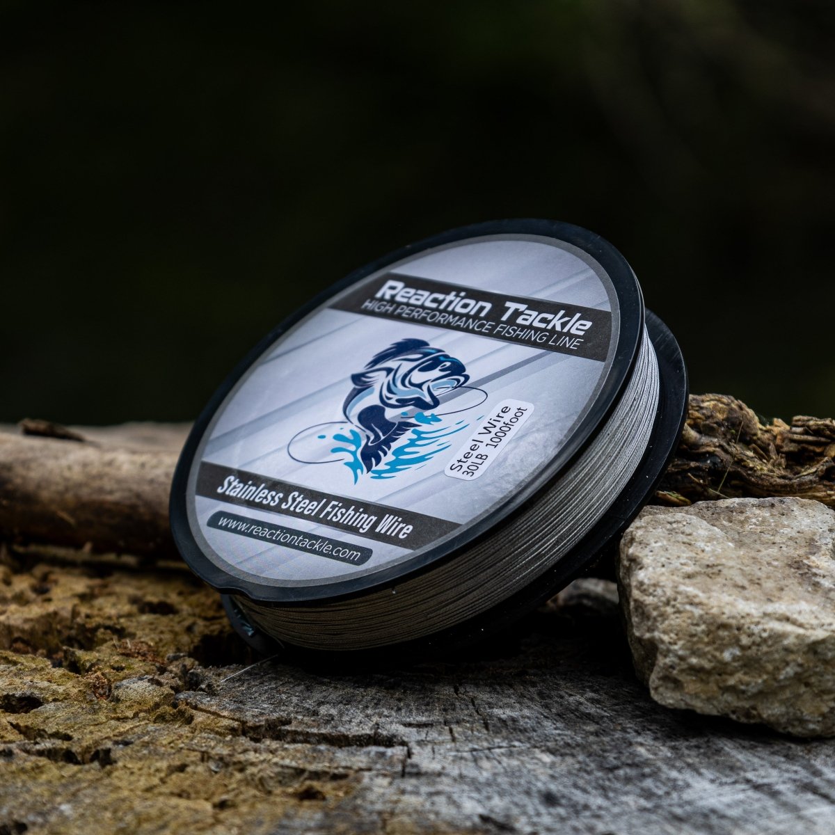 Reaction Tackle Stainless Steel Trolling Line 30LB - The Snag Bin