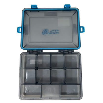 Reaction Tackle Standard Tackle Tray - Sturdy and Waterproof with 4 Reliable Clips - The Snag Bin