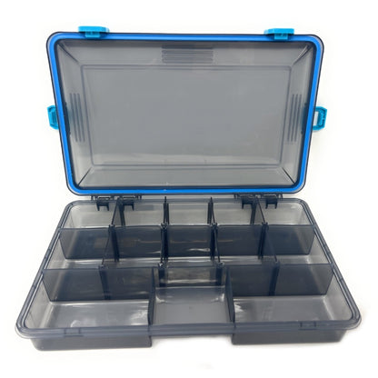 Reaction Tackle Standard Tackle Tray - Sturdy and Waterproof with 4 Reliable Clips - The Snag Bin
