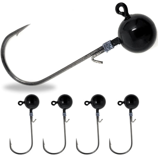 Reaction Tackle Tungsten Ball Jig Heads (5 - Pack) - The Snag Bin