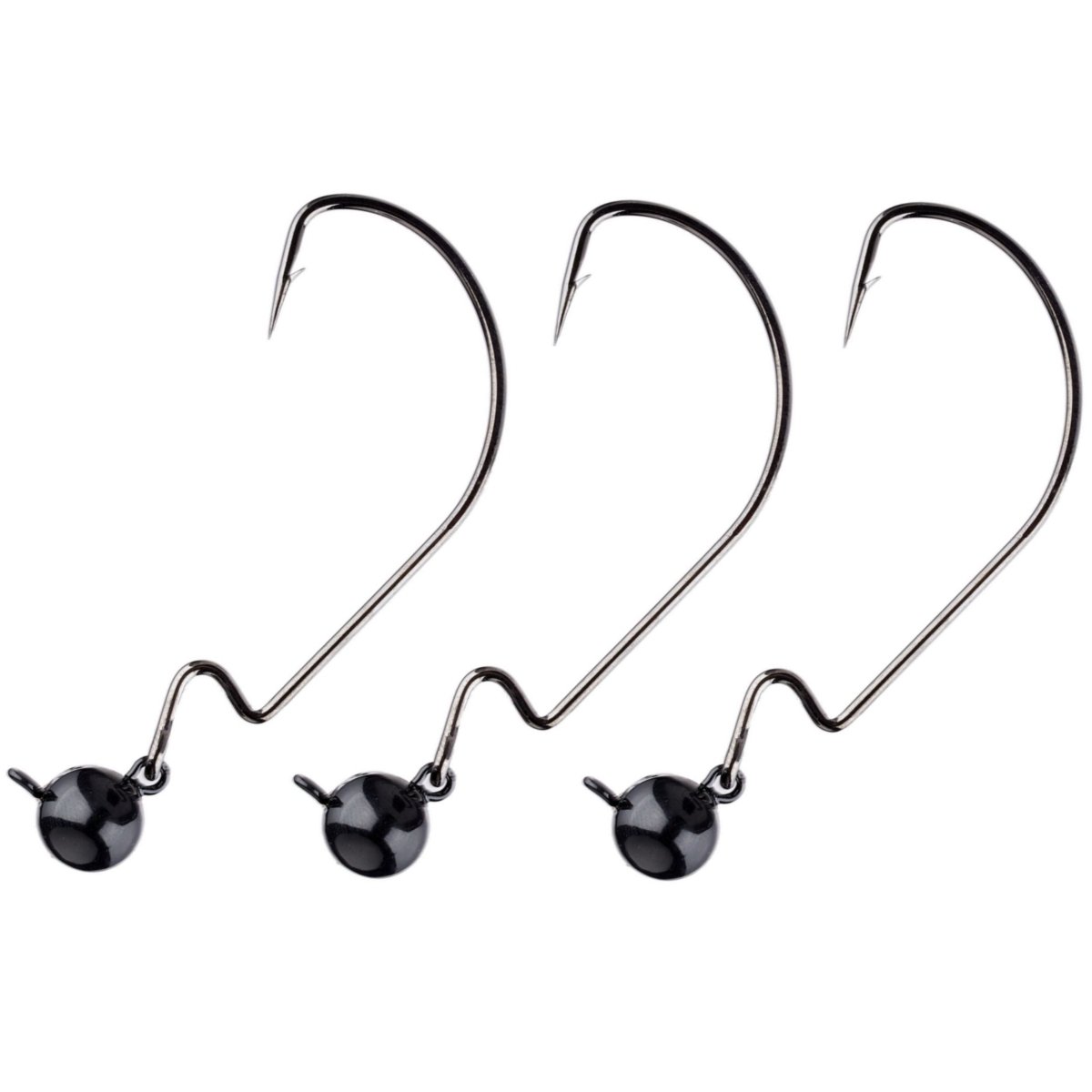 Reaction Tackle Tungsten Football/Swing Jig Heads - 3 - Pack - The Snag Bin