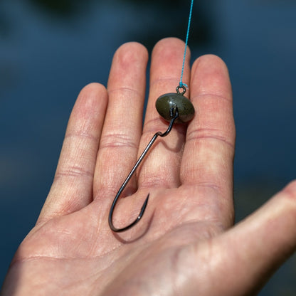 Reaction Tackle Tungsten Football/Swing Jig Heads - 3 - Pack - The Snag Bin
