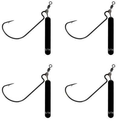 Reaction Tackle Tungsten Jika Rigs - 4PK - The Snag Bin
