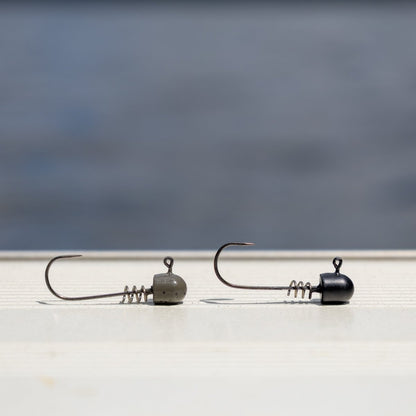 Reaction Tackle Tungsten Screw Lock Jig Heads (5 - Pack) - The Snag Bin