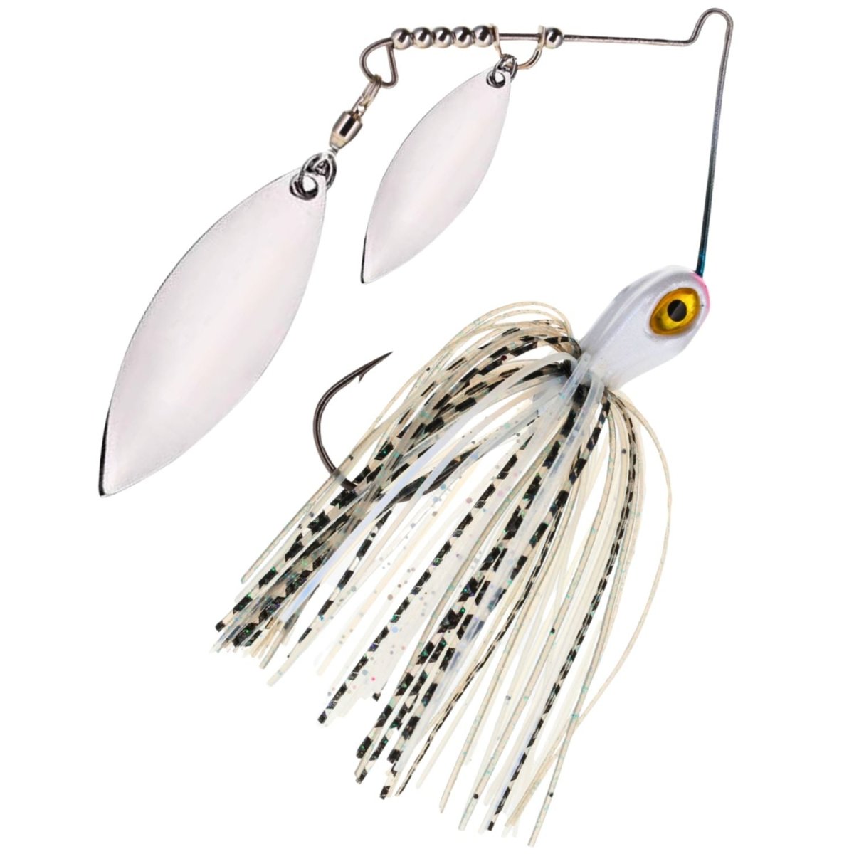 Reaction Tackle Tungsten Spinnerbait Jigs – 2 - Pack, Double Willow Blade - New - The Snag Bin