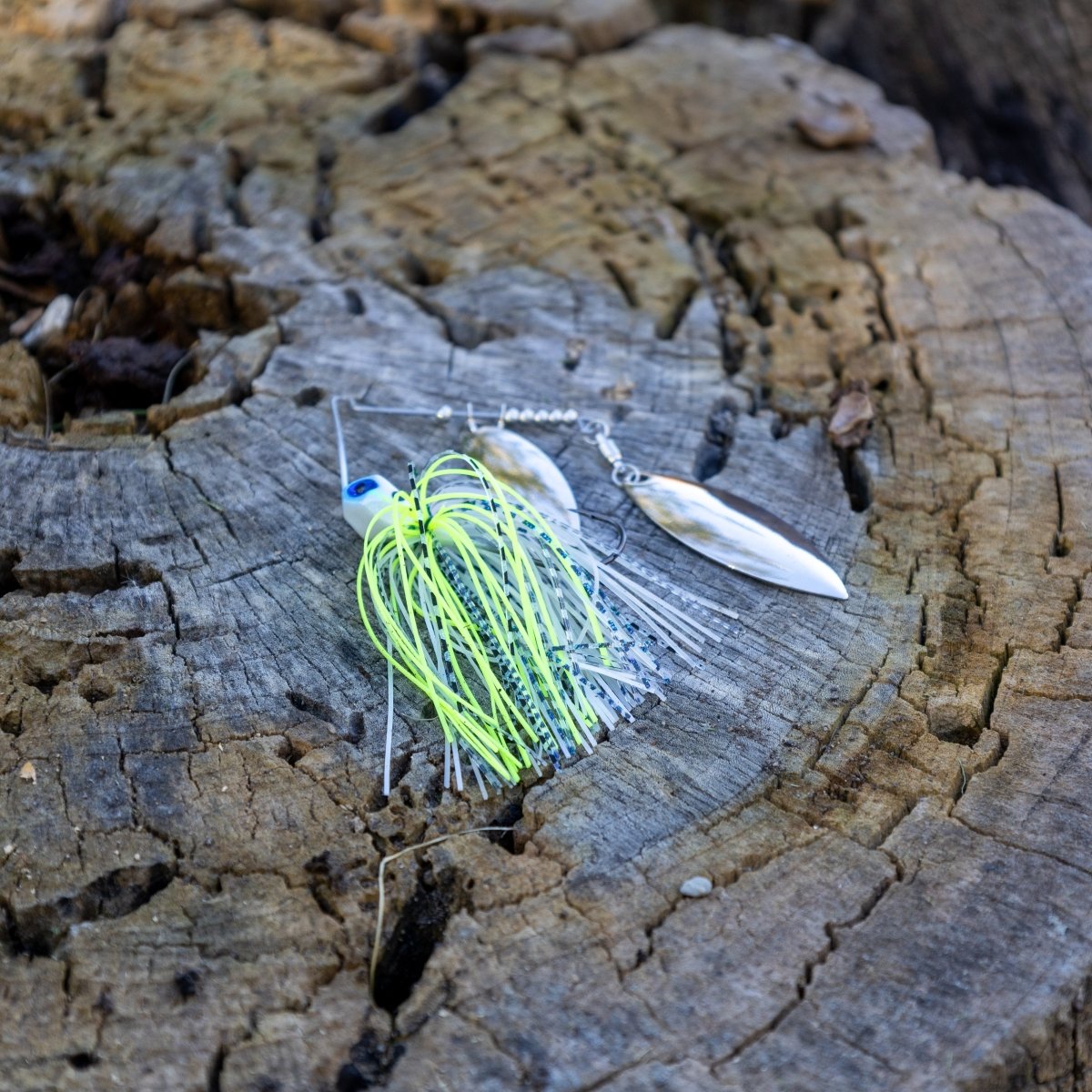 Reaction Tackle Tungsten Spinnerbait Jigs – 2 - Pack, Double Willow Blade - New - The Snag Bin