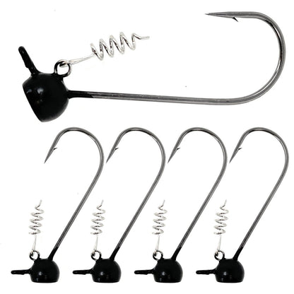 Reaction Tackle Tungsten Stand - Up Shaky Head Jigs (5 pack) - The Snag Bin