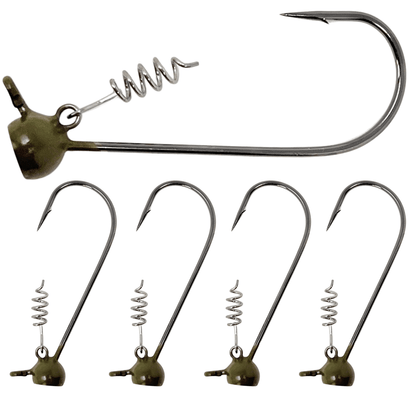 Reaction Tackle Tungsten Stand - Up Shaky Head Jigs (5 pack) - The Snag Bin