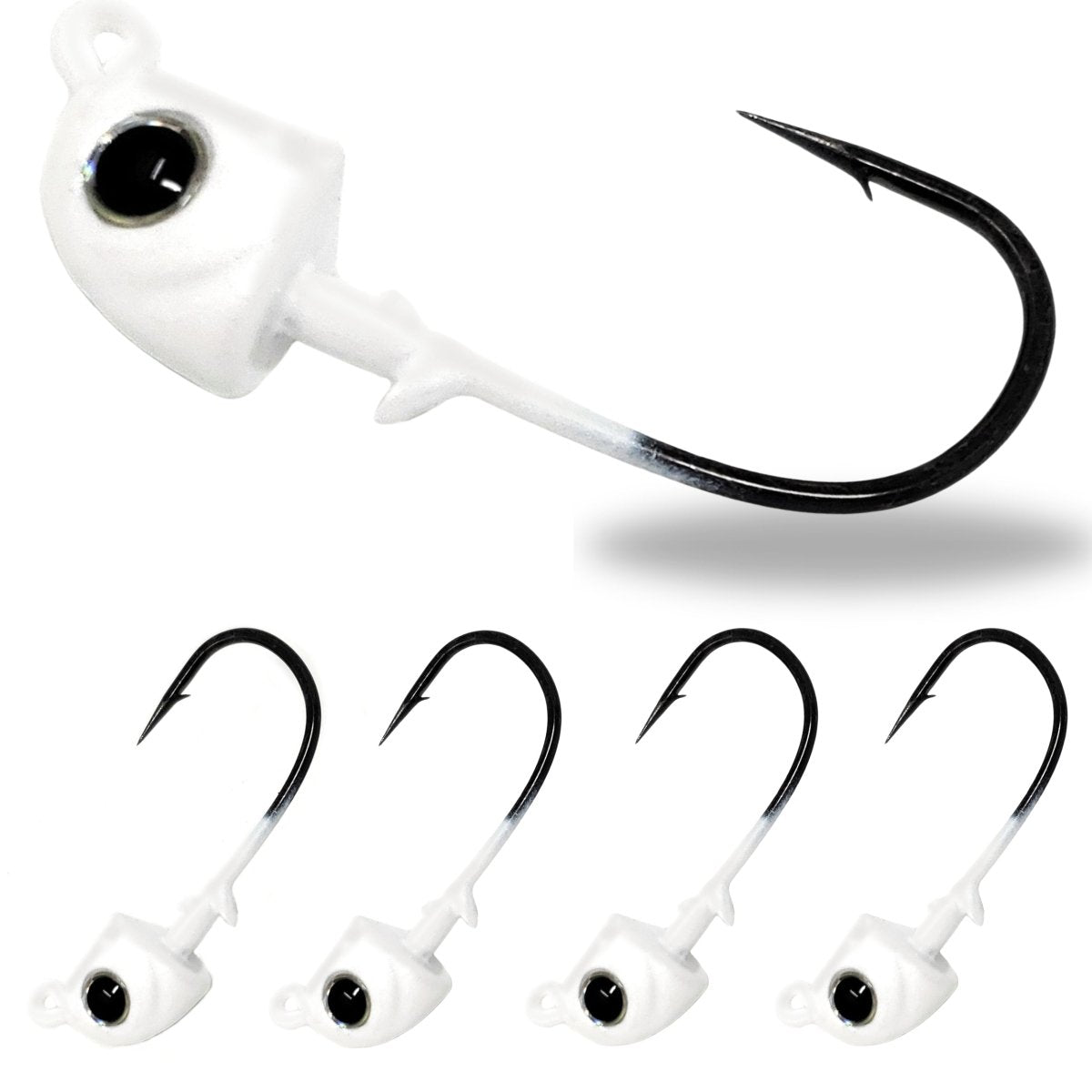Reaction Tackle Tungsten Swimbait Jig Heads (5 - Pack) - The Snag Bin