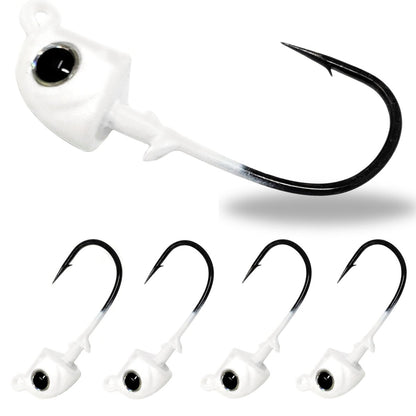Reaction Tackle Tungsten Swimbait Jig Heads (5 - Pack) - The Snag Bin
