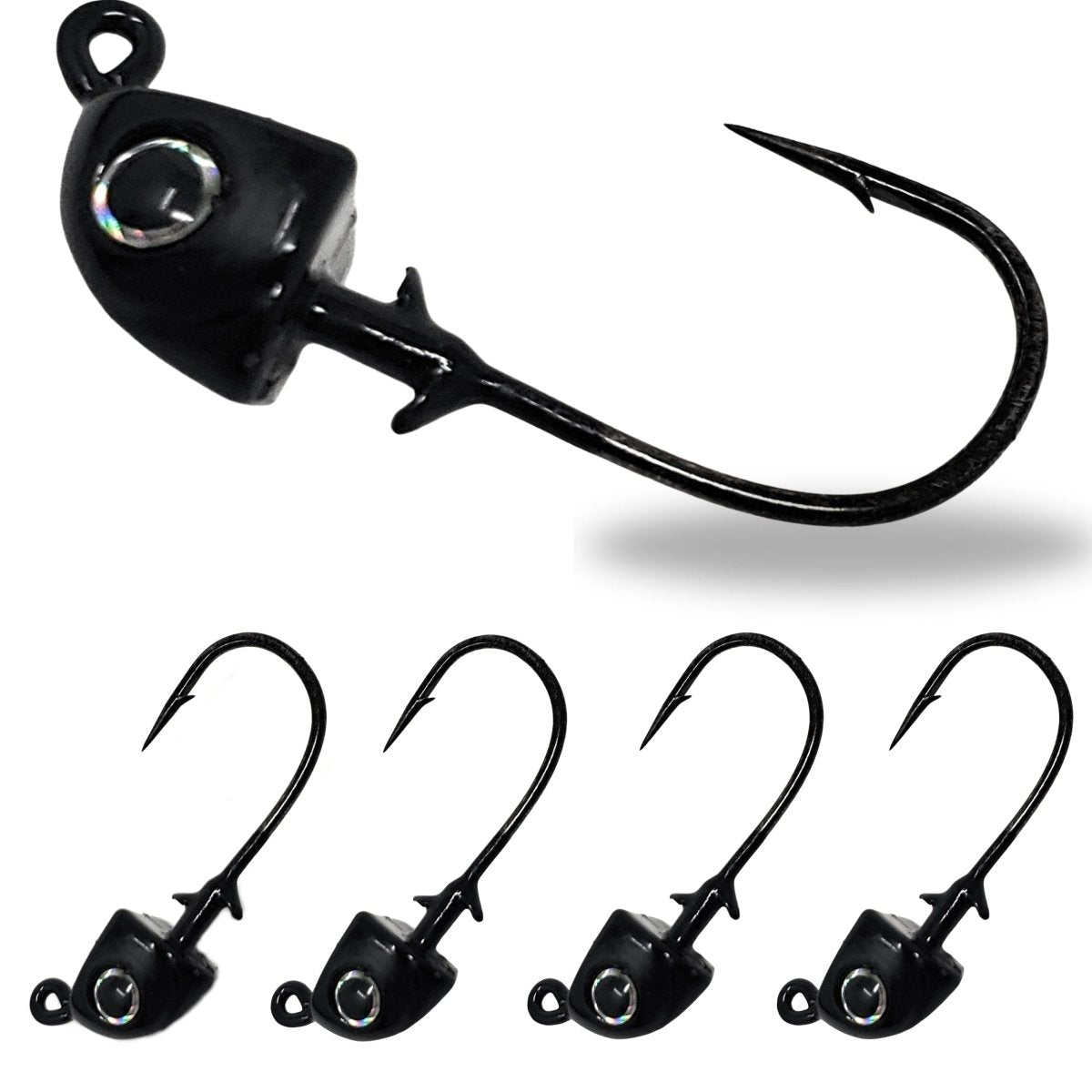 Reaction Tackle Tungsten Swimbait Jig Heads (5 - Pack) - The Snag Bin