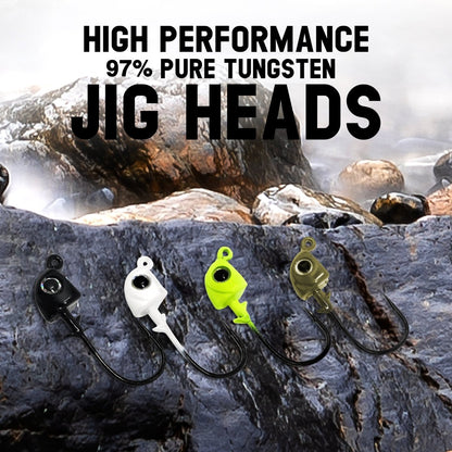Reaction Tackle Tungsten Swimbait Jig Heads (5 - Pack) - The Snag Bin
