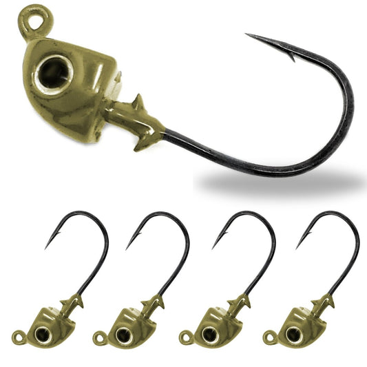 Reaction Tackle Tungsten Swimbait Jig Heads (5 - Pack) - The Snag Bin
