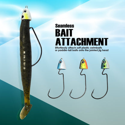 Reaction Tackle Tungsten Swing/ Swimbait Jig Heads - The Snag Bin