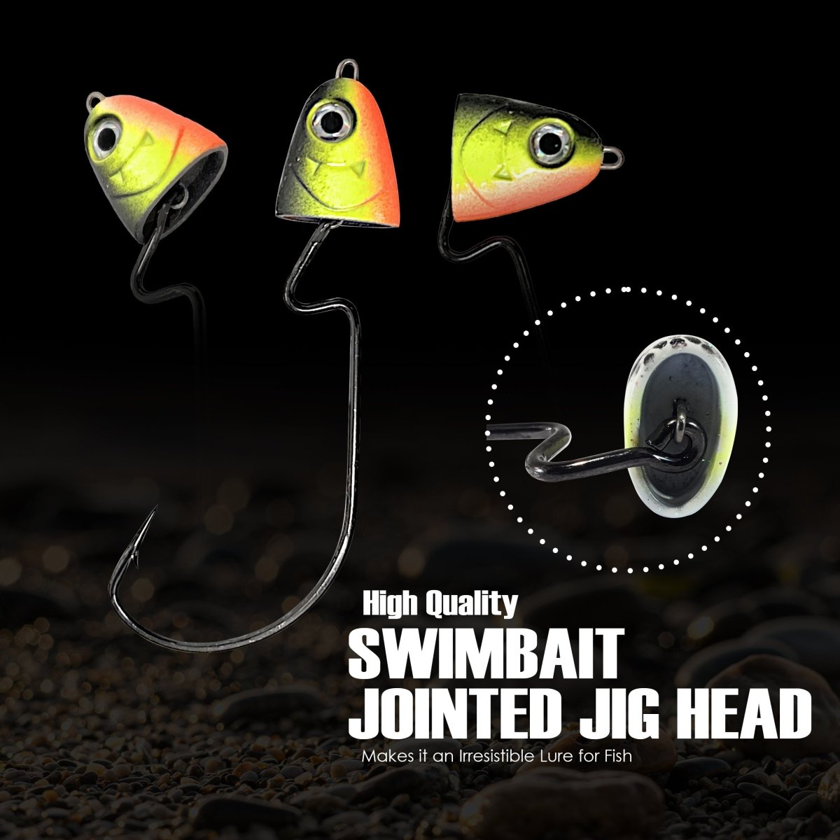 Reaction Tackle Tungsten Swing/ Swimbait Jig Heads - The Snag Bin