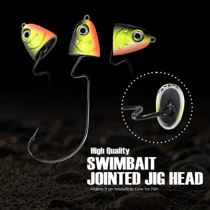 Reaction Tackle Tungsten Swing/ Swimbait Jig Heads - The Snag Bin