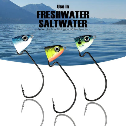 Reaction Tackle Tungsten Swing/ Swimbait Jig Heads - The Snag Bin