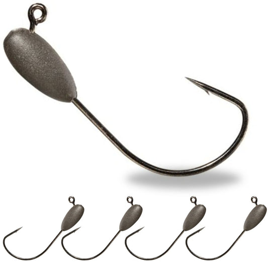 Reaction Tackle Tungsten Tube Jig Heads - 5 - Pack - The Snag Bin