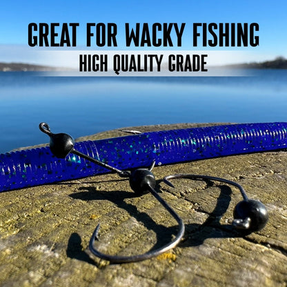 Reaction Tackle Tungsten Wacky Jig Heads (5 - PACK) - The Snag Bin