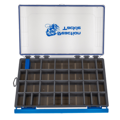 Reaction Tackle Ultra Elite Tackle Tray - Water Resistant with Single Clip Design - New - The Snag Bin