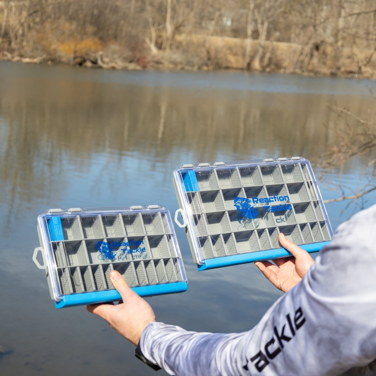Reaction Tackle Ultra Elite Tackle Tray - Water Resistant with Single Clip Design - New - The Snag Bin